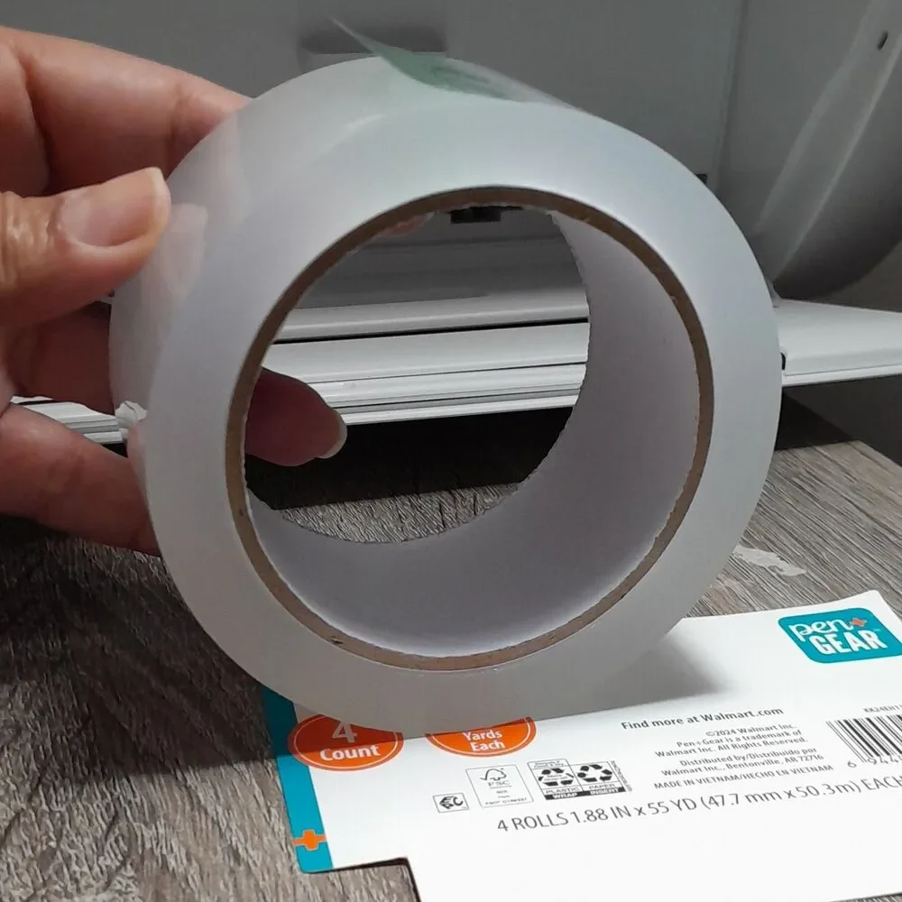 Pen+Gear Clear Carton Sealing Packaging Tape 4 Rolls 1.88 in x 55 yd Low Noise